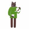 Creative Cartoon Fridge Magnets 3D Animal Phone Holder Funny Fridge Magnetic Hook  Home Decoration