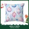 Рождественское Декоративное Наволочка для Подушки-Шара Печатный Полиэстер 40/45/50 см Наволочка для Подушки-Броска Декоративная Наволочка для Подушки Дивана Домашний Декор