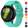 Силиконовый ремешок для Samsung Galaxy Watch 7/FE/5 Pro/6/4 Classic 44мм 40мм Спортивный силиконовый браслет Correa для Galaxy Watch 7 4 Ремень