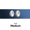 HdoorLink Сменные насадки для наушников Airpods Pro 1St 2Nd, вкладыши из силиконовой резины, колпачки для наушников, гелевые аксессуары S/m/l, 1 пара