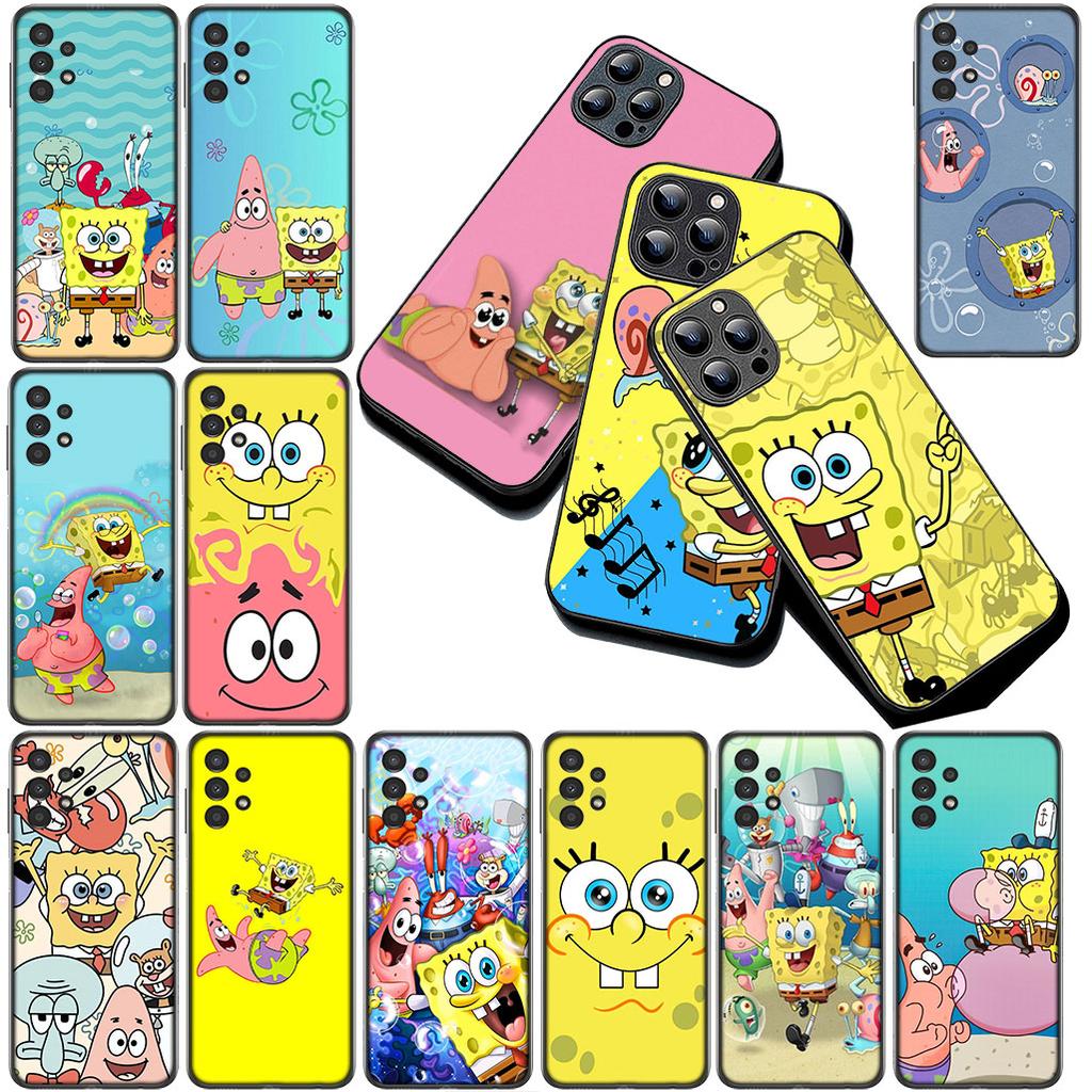 Cover for Motorola Moto G86 G57 E14 E15 G14 G34 G67 G84 G24 A54 G15 Power E22 Phone Case S-SquarePants-Lovely S-SpongeBobs-Anime