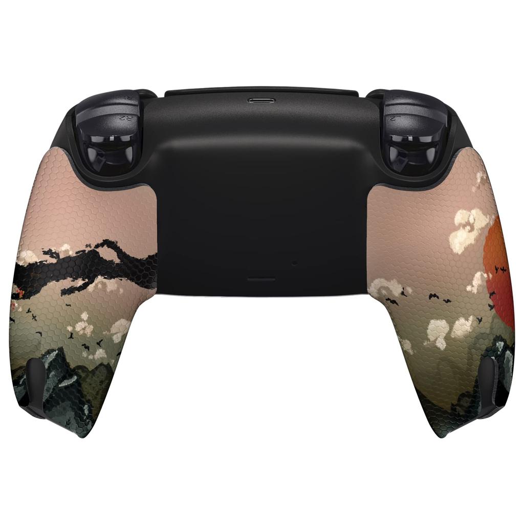 eXtremeRate PlayVital Grip for PS5 Professional Textured Soft Rubber Pad Handle Grip Sticker for PS5 Controller and Non-Slip Sweat-Absorbent