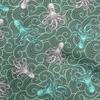 Ткань Cotton Flex Dark Teal Green, морская тема, проекты для декора, напечатанная по ярдам, 40 дюймов