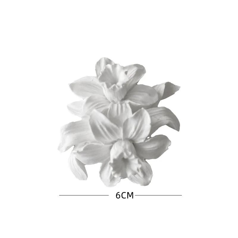 Jewelry Display Frame Creative Plaster Flower Ornament Earrings Receive Display Live Show Photo Props Decoration