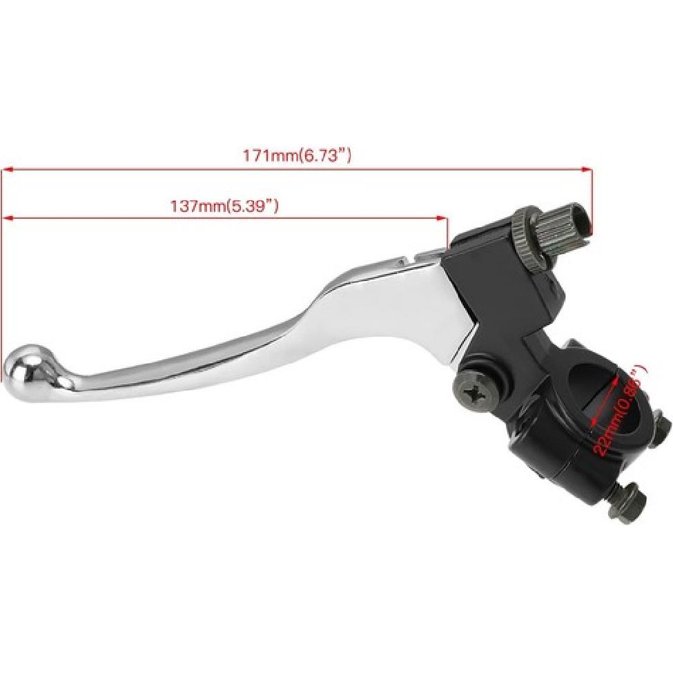 Mini Bike Brake Lever Kit 67 inch Drum Brake Cable Assembly Replacement for CT20