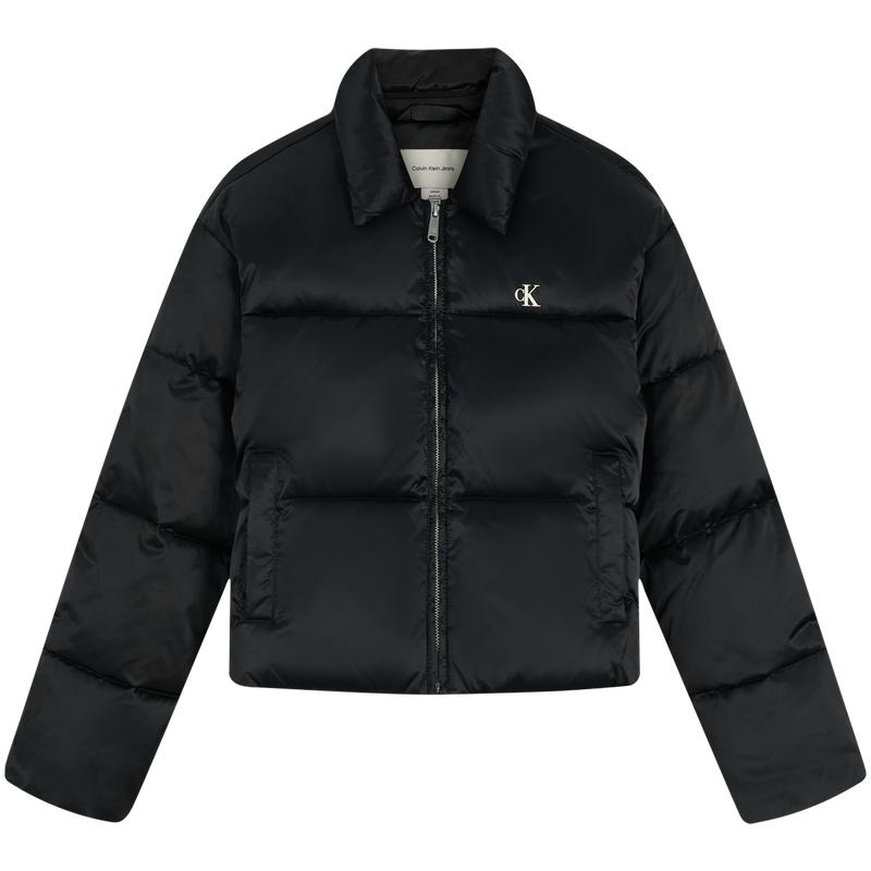 Calvin Klein Повседневная куртка свободного кроя с вышивкой букв, женская куртка 47D594G