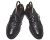 80s-90s West Germany vintage Lloyd heavy leather sole wingtip approx 6F 25.0 dark brown(USED)