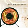 Настольный мини-обогреватель, бесшумный, быстрый нагрев, варианты 4/6 дюйма, энергоэффективный инструмент для комфортного обогрева спальни