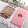40*80cm Thickened Beauty SPA Massage Table Planking Face Towel With Hole Bed Bandana
