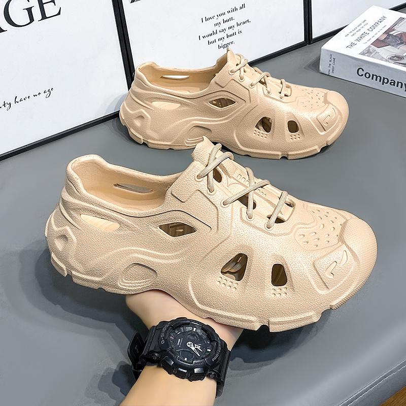 Модные новые мужские и женские отпускные нескользящие сандалии Удобные модные парные рабочие туфли Летние пляжные сандалии повседневная обувь для ходьбы