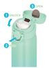 Thermos Vacuum Insulated Portable Mug, 500ml, Stainless Steel, Leak-Proof, Mint Gradient, JNR-502LTD M-G
