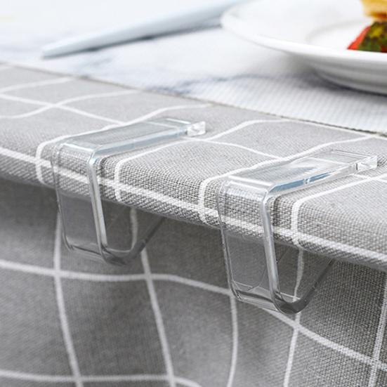 Yousheng 12 шт. невидимый прозрачный зажим для скатерти, нескользящий, сверхпрочный, прозрачный, для использования в помещении, на открытом воздухе, на свадьбе, на пикнике, на кемпинге, на обеденном столе, держатель для чехла