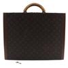Louis Vuitton Президентский чемодан M53012 винтажный Портфель Коричневый Канва Monogram унисекс Б/у