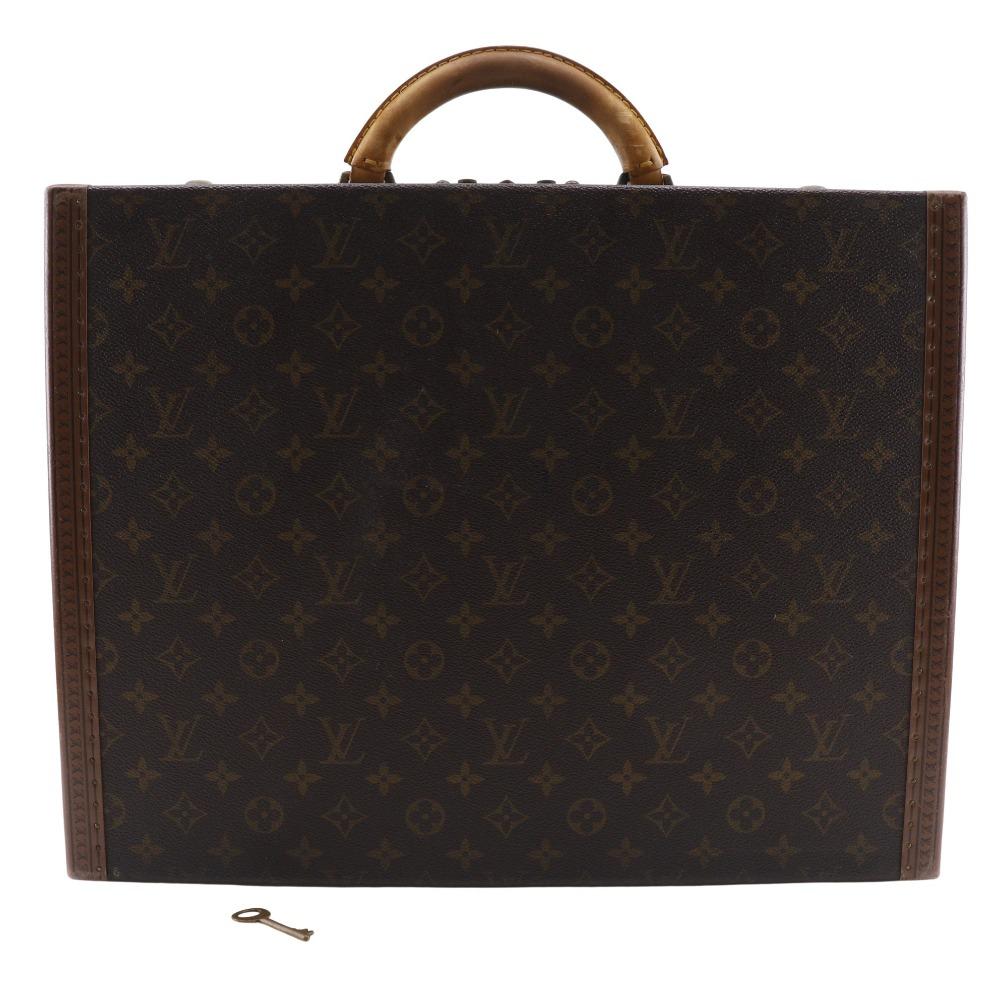 Louis Vuitton Президентский чемодан M53012 винтажный Портфель Коричневый Канва Monogram унисекс Б/у