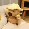 Cartoon Cute Turn Into Capybara Doll Plush Toy Kapibara Doll Children Accompany Soothing Doll