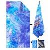 Пляжное полотенце из микрофибры - Полотенца без песка Быстросохнущие Легкие Супервпитывающие - Идеальные предметы первой необходимости для бассейна, путешествий, круиза, кемпинга