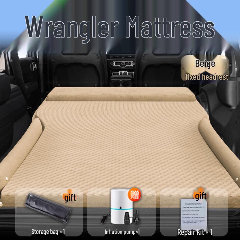Надувной матрас для автомобиля Jeep Wrangler: Надувной матрас в багажник и на заднее сиденье для сна