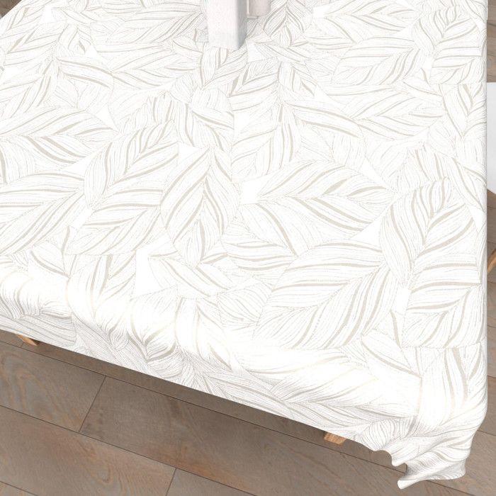 Printed Stain-resistant Rectangular Tablecloth 140x200 Cm VENUS, by Soleil d'Ocre