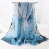 Открытый сельский летний солнцезащитный шарф пляжный шарф длинный женский мягкий женский декоративный тонкий шарф шарф