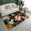 3D Цветочный Птичий Принт Мягкий Кухонный Коврик Анти-Усталость Кухонный Коврик Водонепроницаемые Нескользящие Коврики Набор Бегун Коврик Прикроватный Коврик Абсорбирующий Ковер Для Кухни