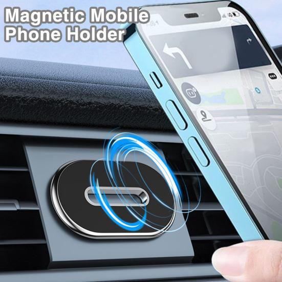 Держатель для мобильного телефона, нескользящий, устойчивый к тряске, сильный магнитный адсорбционный автомобильный держатель для одной руки, устойчивый держатель для телефона для автомобиля