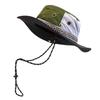 Шляпа Шляпа для приключений Шляпа для сафари Водоотталкивающая безумная модель Тирольская лента Карманный нейлон Регулируемый размер Всесезонный один размер подходит большинству [SWINGPLUS]