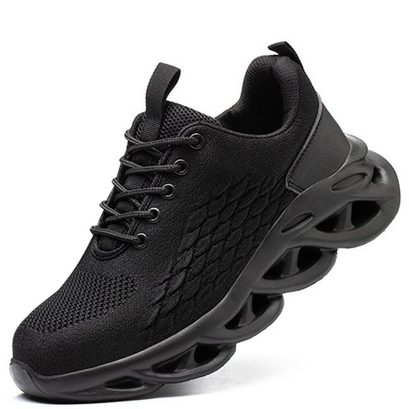 Рабочие кроссовки с сеткой, рабочие защитные ботинки со стальным носком, удобные мужские ботинки, защитная обувь с защитой от проколов, мужская обувь