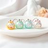 Creative Gift Cat Bells Pendant Bring Wealth Car Bag Pendant Key Chain Lucky Cat Keychain