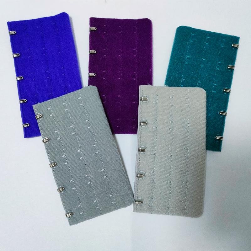 3 Pcs Women's Bra Extenders 3 Rows 5 Hooks Bra Underwear Clasp Strap Buckle Extension Sewing Tools Intimates Accessories