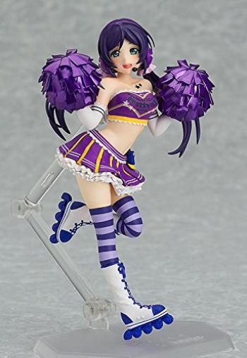 figFIX Love School Idol Festival Nozomi Tojo Cheerleader Painted Finished Figure Live! Ver. Non-scale ABS&PVC