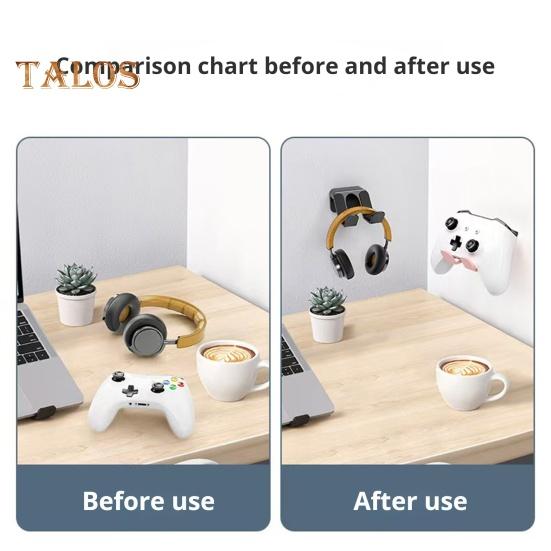 Game Controller Wall Mount Bracket with Anti-Slip Pads 2KG Load-capacity Simple Installation Game Controller Display Rack for Switch