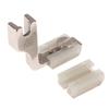 T950 Пластиковая промышленная швейная лапка Регулируемая толщина и тонкость Закрывающаяся лапка для сборок и плиссе Тефлоновая