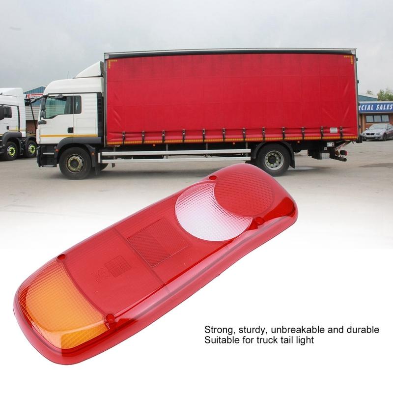 Lorry Tail Light Cover Stop Reverse Rear Light Tail Lights Lamp Cover Shell for Lorry Trucks Trailer Rear Light Cover