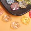 Hanmade Cabbage Leaf Petal Beads Handmade Material Acrylic with Holes for Jewelry Making AB Colorful 10pcs/bag 18*21mm Fashion