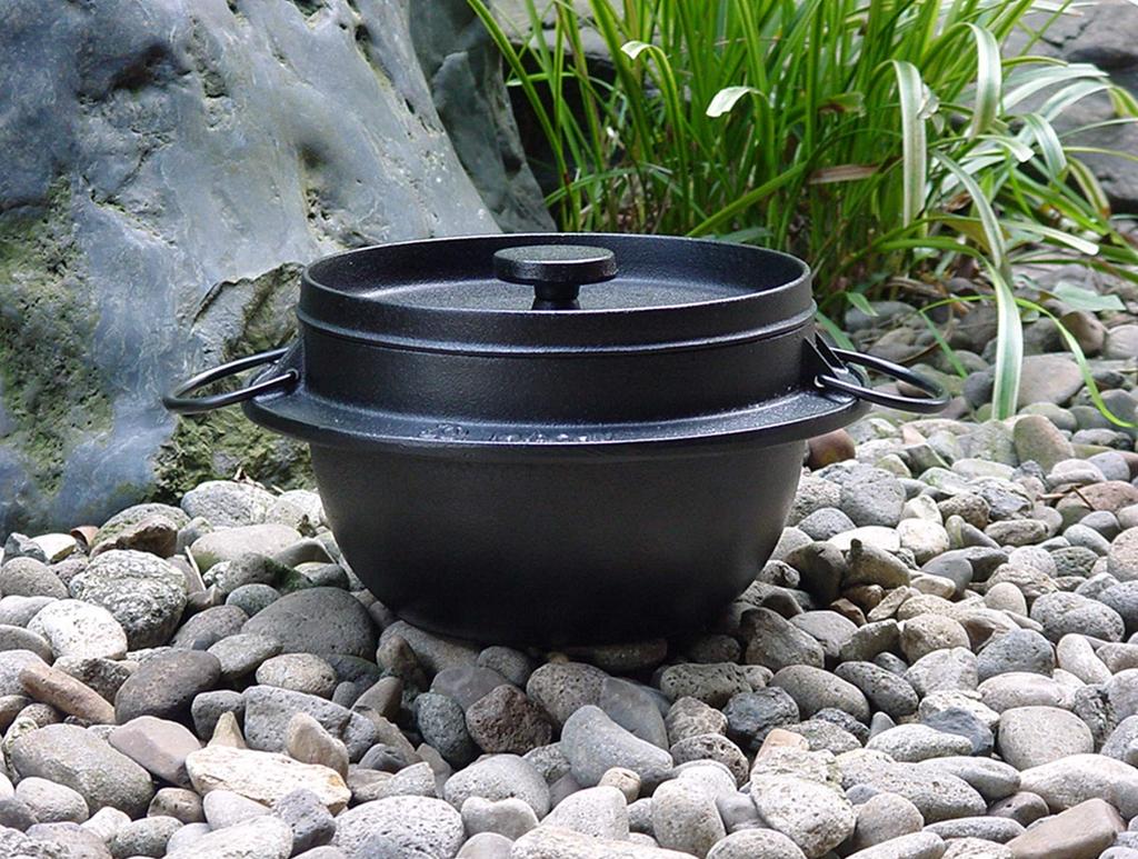Iwachu Rice 5 эмалированная совместимая с Nanbu Ironware 21086 кастрюля, чашки, черная, внутри, IH,
