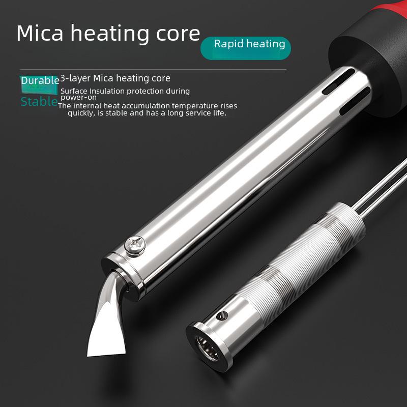 Мощный промышленный паяльник 200 Вт с локтевым паяльником - многофункциональный электрический нагрев для домашнего обслуживания