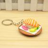 New Japanese Restaurant Sushi Salmon Simulation Food Keychain Pendant Creative Gift