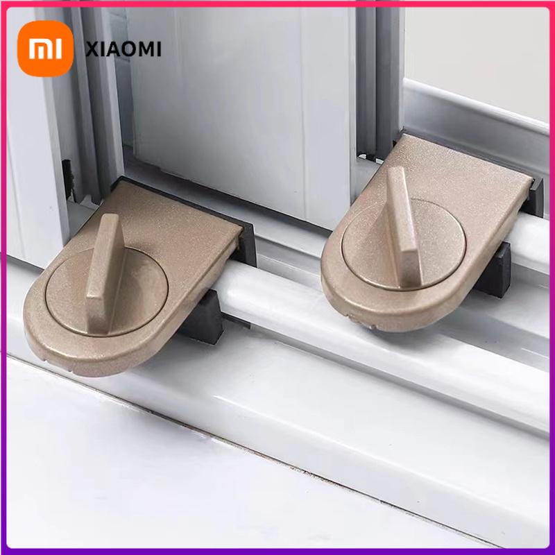 Xiaomi 2PCS Sliding Sash Stopper Cabinet Lock Straps Door Security Anti-theft Lock Window Sliding Doors Lock Baby Kids Child Safety