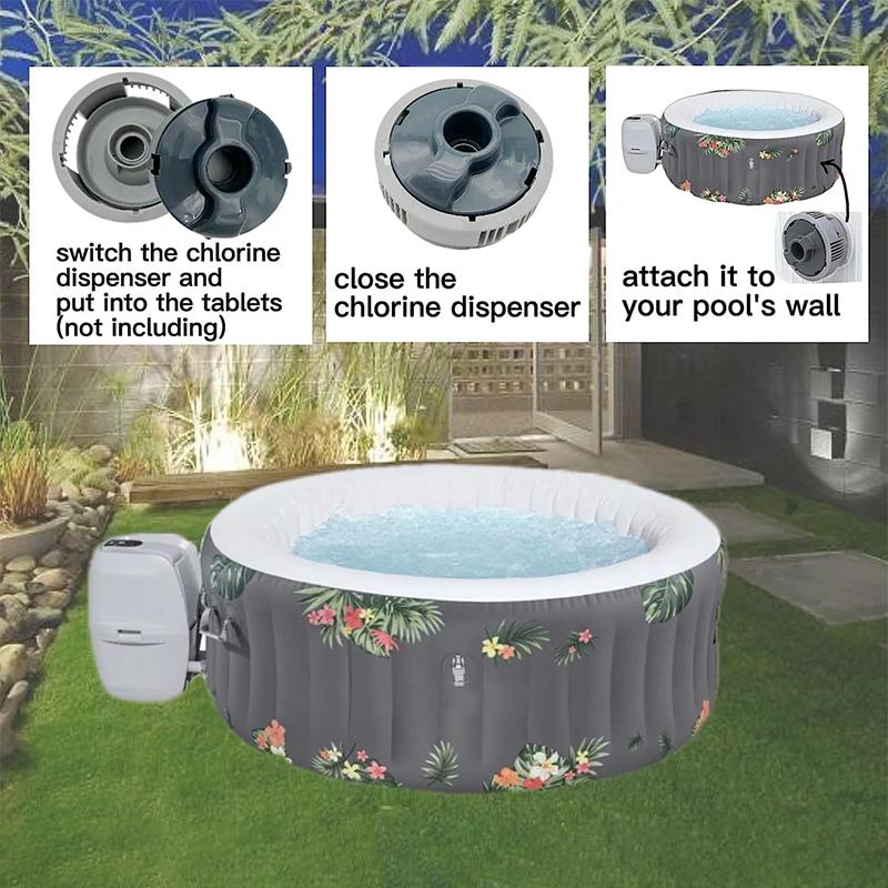 Система дозирования хлора для бассейна P05345 P03821 Замена дозатора хлора для ванны Lay Z Spa Tub