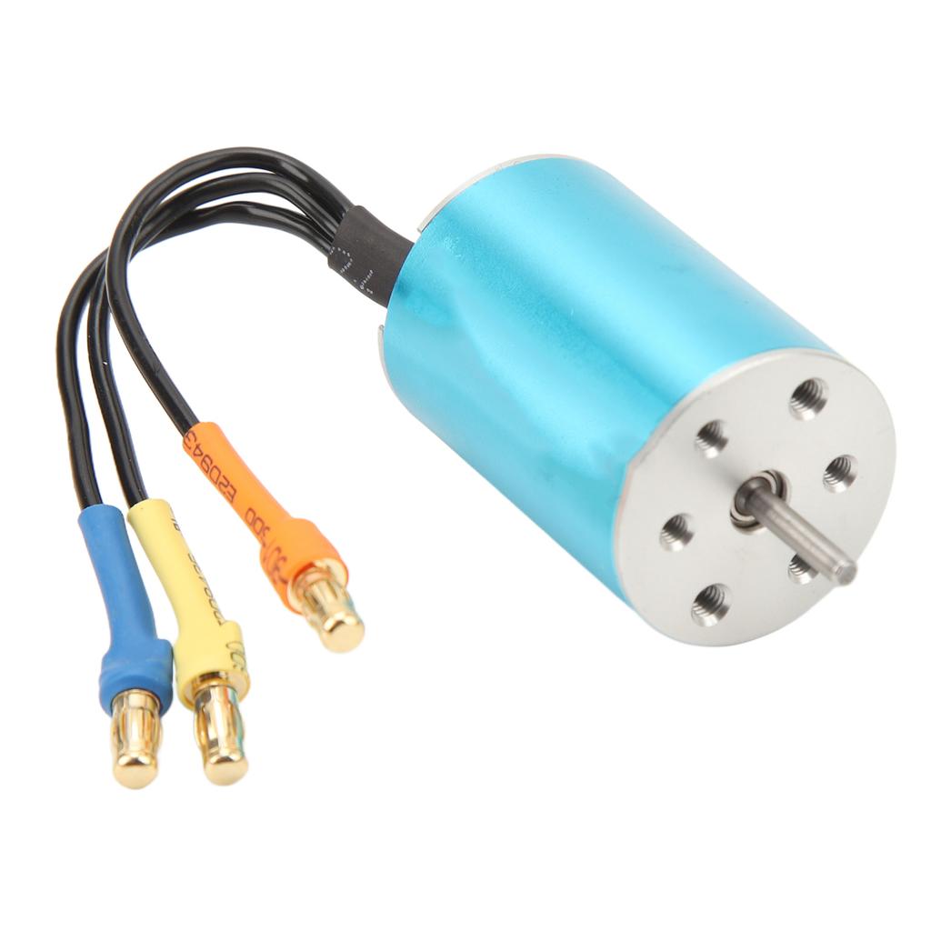 RC Brushless Motor, 300W 3200KV High Torsion RC Motor 2435 Lightweight Brushless Motor for ZD Racing S16 16 1Celsius16 RC Car
