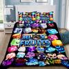 B-Blox F-Fruits Game Bedding Set 3D Cartoon Duvet Cover Set Soft Skin-Friendly Single Double King Size For Kids Birthday Gift