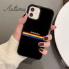 Gay Lesbian Lgbt Rainbow Pride Phone Case for iPhone 17 Air 15 16 16e 11 12 13 14 Pro Max Plus coque Fundas Shell