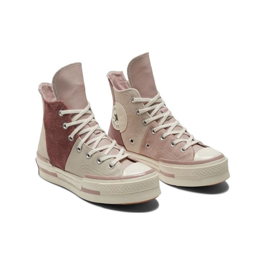Converse Кроссовки унисекс Chuck 70 Plus High Asymmetric - Stone Mauve Pink Desert-Sand Saddle A01346C