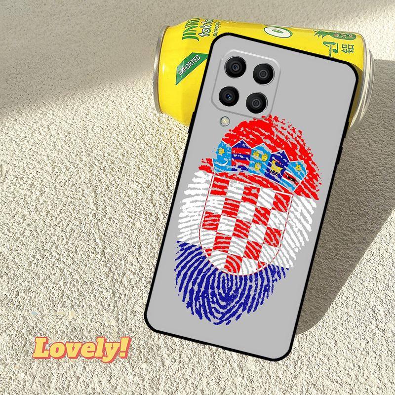 Croatia flag Case For Samsung Galaxy M52 M36 M06 M16 M56 M33 M15 M55 M31 M13 M12 M14 M53 M32 M35 M34 M54