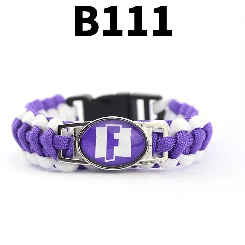Fortnite Hand Braided Bracelets Punk Cool Bracelet Men Women Hand Chain Accessories