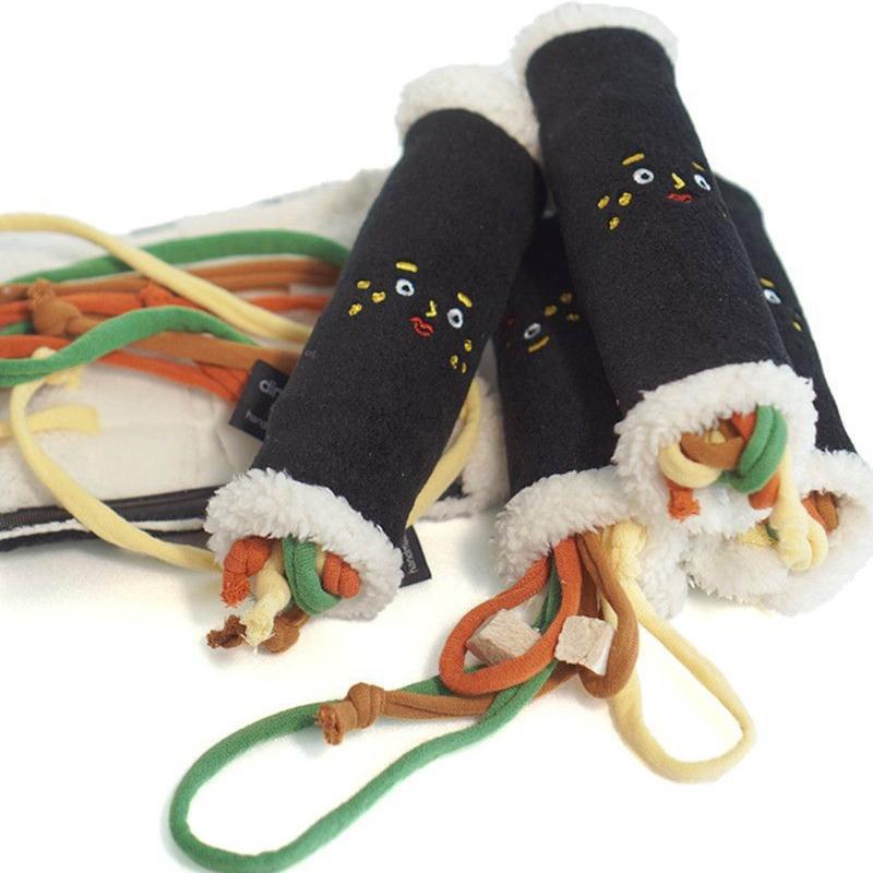 Игрушка-грызунок для раздачи лакомств для собак, мягкие жевательные игрушки для щенков, прорезывающихся зубов, мягкие, милые, плюшевые, пищащие, для маленьких и средних собак