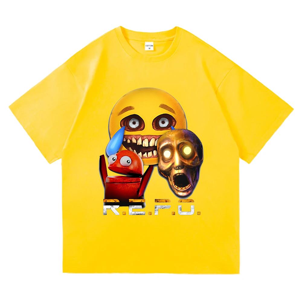 REPO King of The Losers T Shirt Fashion Aesthetic Unisex Video Game Repo TShirt Unisex Casual Anime High Quality Tees Shirts