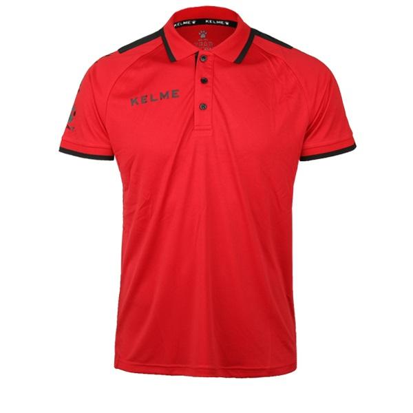 Спортивная рубашка-поло KELME 3871004 Красный/Черный