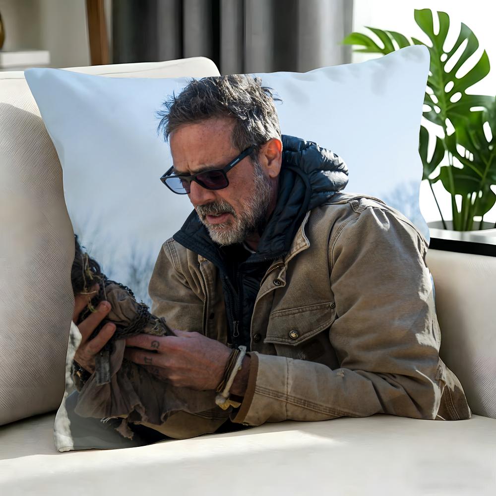 actor Jeffrey Dean Morgan Cushion Cover Cushion Cover Set Pcs x x x Pillowcase Decorative Sofa Home Decor
