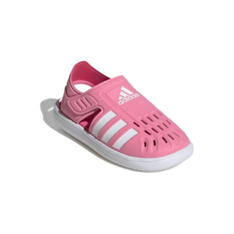 adidas Закрытые Водные Сандалии с Амортизацией, Износостойкие Детские Сандалии Розовые Дошкольные IE0165